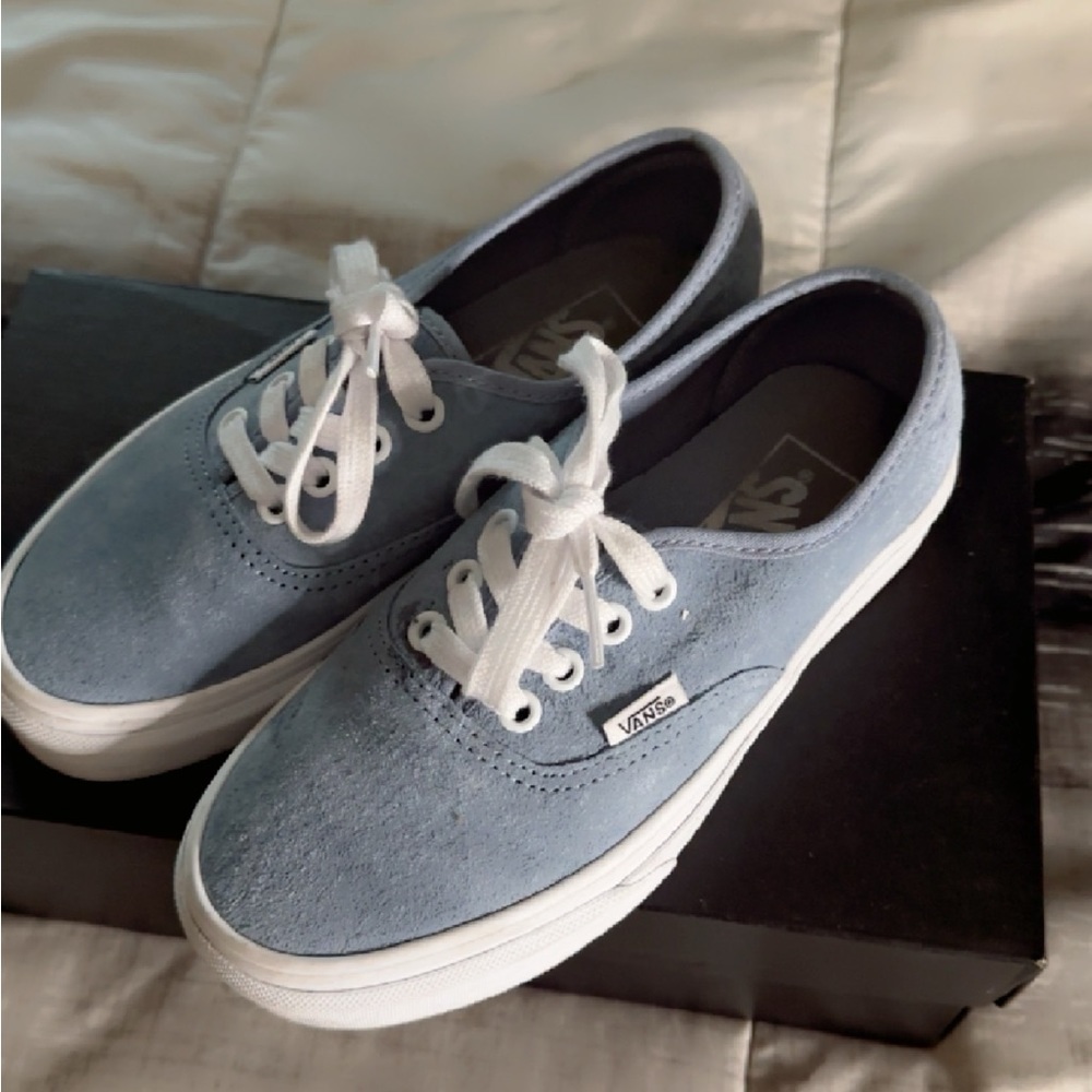 Authentic Pig Suede - Ashely Blue Vans
